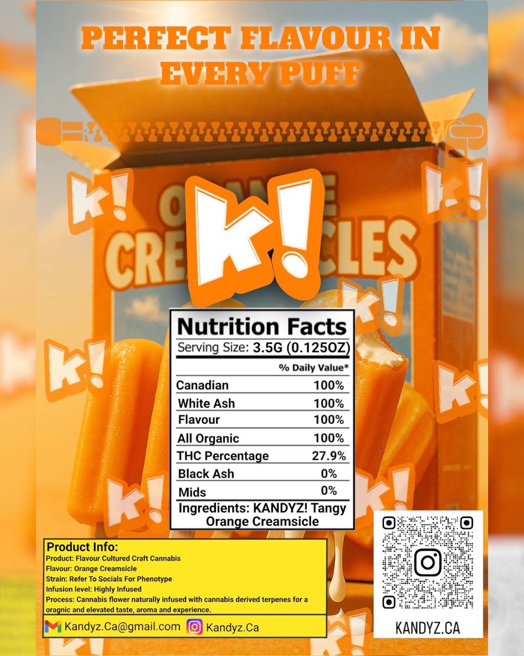Tangy Orange Creamsicle promo