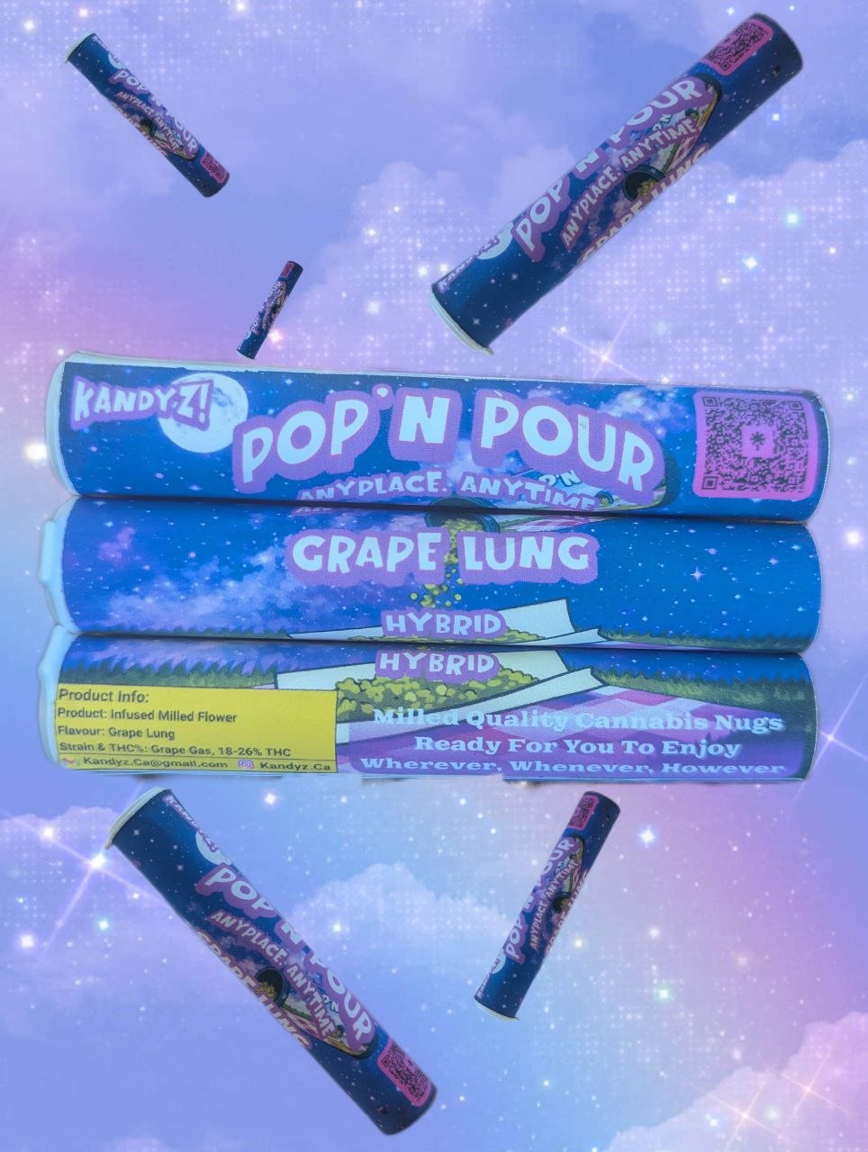 Pop'N Pour Grape Lung